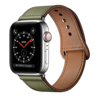 Genuine Leather Watch Band Strap for Apple Watch
