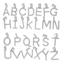 "Diamond Life" Letter  Pendant / Initial Tennis Chain Necklace