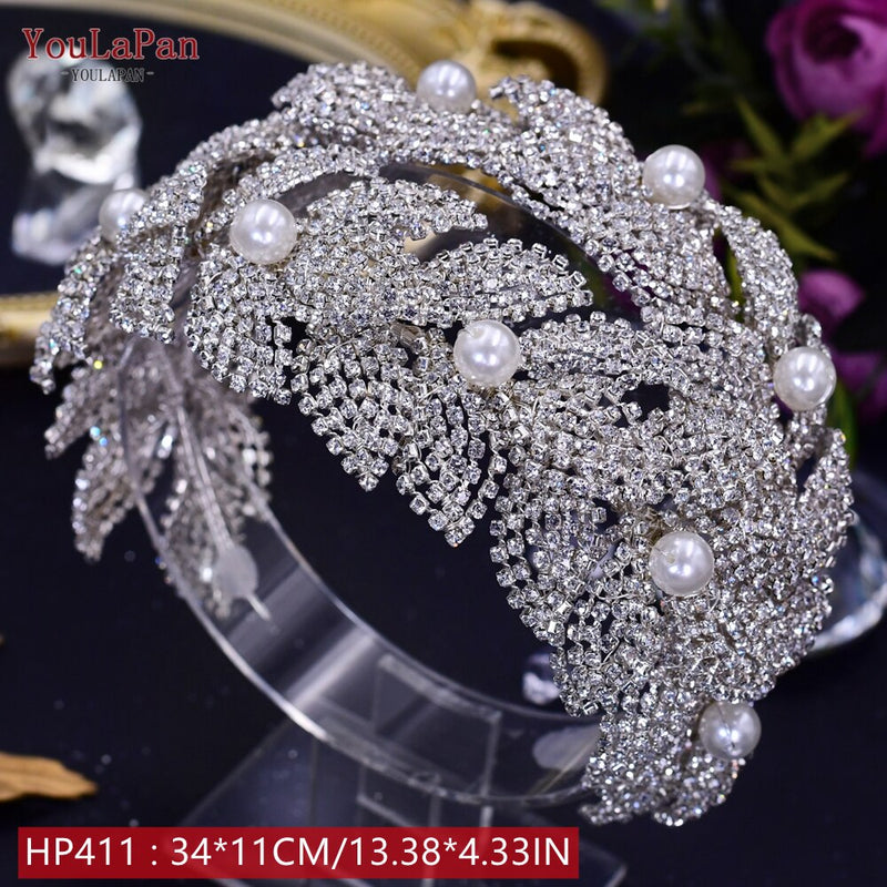 Luxury Floral Wedding Hair Accessory Headpiece